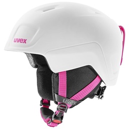 lyžiarska prilba uvex heyya pro white-pink mat