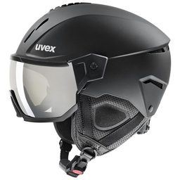 lyžiarska prilba uvex instinct visor black mat