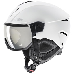 lyžiarska prilba uvex instinct visor white mat