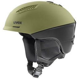 lyžiarska prilba uvex ultra pro leaf-black mat