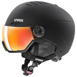 lyžiarska prilba uvex wanted visor black mat