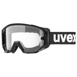[5505242028] cyklistické okuliare uvex athletic bike black mat clear S0