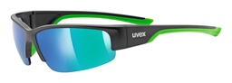 [5306172716] slnečné okuliare uvex sportstyle 215 black mat green
