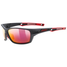 [5330022330] slnečné okuliare uvex sportstyle 232 P black mat red