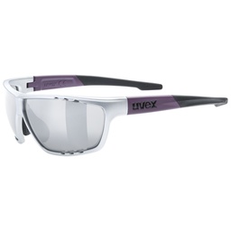 [5320064316] slnečné okuliare uvex sportstyle 706 silver plum mat