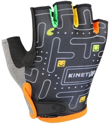 cyklistické rukavice KinetiXx Lexy black printed