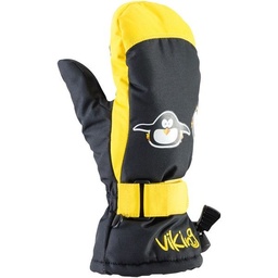 rukavice viking Pingvi black yellow