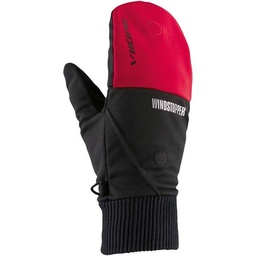 rukavice viking Hadar black red