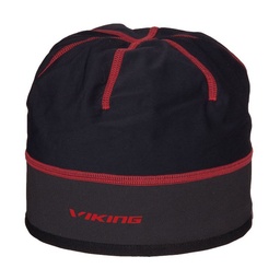 čiapka viking Palmer black red