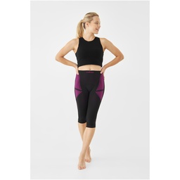 [500213095_46] termoprádlo viking Etna 3/4 nohavice black purpel