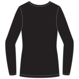 tričko viking Teres Bamboo Lady long black