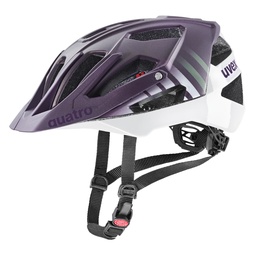 cyklistická prilba uvex quatro cc plum-white mat