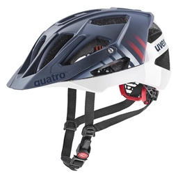 [41002602] cyklistická prilba uvex quatro cc deep space-white mat