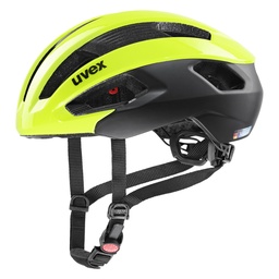 cyklistická prilba uvex rise cc neon yellow-black mat