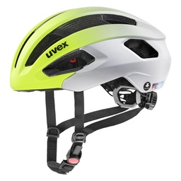 cyklistická prilba uvex rise cc Tocsen yellow-silver mat