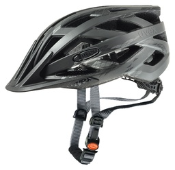 cyklistická prilba uvex i-vo cc black-smoke mat