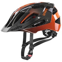 cyklistická prilba uvex quatro titan-orange