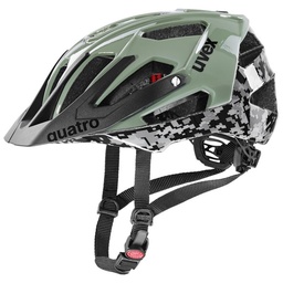 cyklistická prilba uvex quatro pixelcamo-olive