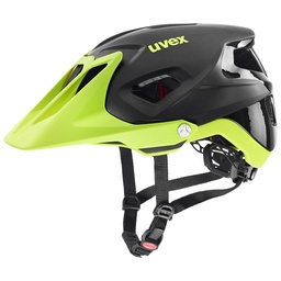 cyklistická prilba uvex quatro integrale black lime mat