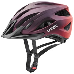 [4109841015] cyklistická prilba uvex viva 3 plum- grapefruit mat