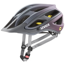 cyklistická prilba uvex unbound MIPS anthracite plum mat