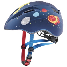 [4149820315] cyklistická prilba uvex kid 2 cc dark blue rocket mat 46-52 cm