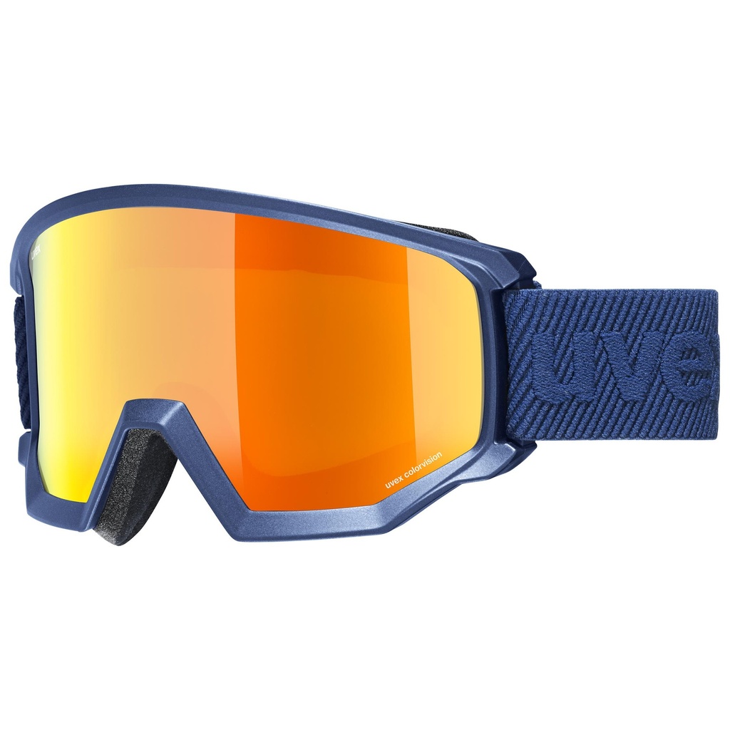 [5505274030] lyžiarske okuliare uvex athletic CV navy mat green S2