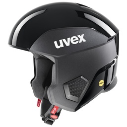 lyžiarska prilba uvex invictus MIPS black anthracite mat