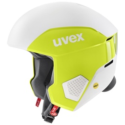 lyžiarska prilba uvex invictus MIPS lime white-mat