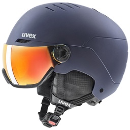 lyžiarska prilba uvex wanted visor navy mat