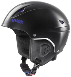 [5662402007] lyžiarska prilba uvex eco rental black mat blue 58-62 cm