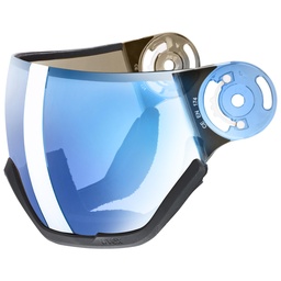 [5682620004] štít uvex wanted visor 54-62 cm mirror blue S2