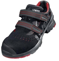 ochranná obuv nízka uvex S3 SRC š11 black red