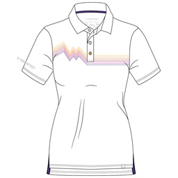 tričko viking Polo Forever Young Lady white