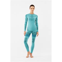 [500245025_7009] termoprádlo viking  Volcanica (Lady set) turquise/black