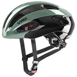 cyklistická prilba uvex rise moss green-black