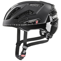 cyklistická prilba uvex gravel x black skyfall mat