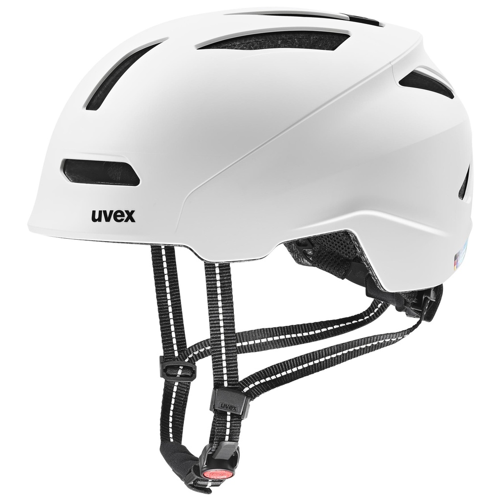 cyklistická prilba uvex urban planet white mat
