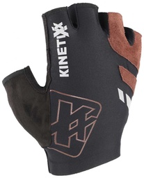 cyklistické rukavice KinetiXx Laurel C2G black brown