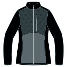 bunda viking Montana Lady black/grey