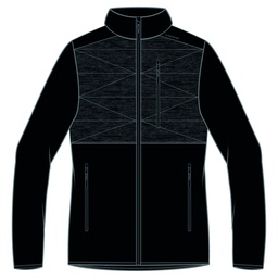 bunda viking Montana Man black/grey