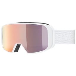 [5513511130] lyžiarske okuliare uvex saga TO white shiny dl/FM rose-lgl/clear