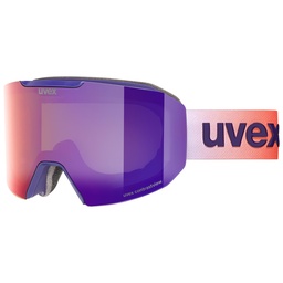 [5506709030] lyžiarske okuliare uvex evidnt ATTRACT CV purple dl/FM ruby-green
