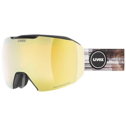 [5506602030] lyžiarske okuliare uvex epic ATTRACT black dl/FM gold-orange