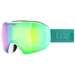 [5506601030] lyžiarske okuliare uvex epic ATTRACT white dl/FM green-orange