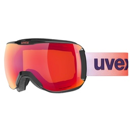 [5503922330] lyžiarske okuliare uvex downhill 2100 CV black shiny SL/scarlet-orange