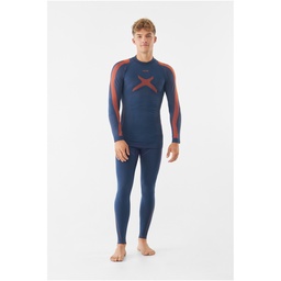 pánske termoprádlo viking Primeone Man Set navy orange