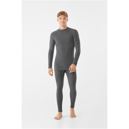 [500256334_0800] pánske termoprádlo viking Shuter Man Set Merino Bamboo grey melange