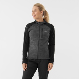 [720255584_0908] dámska mikina viking Delmore Lady black/dark grey melange