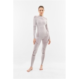[500251255_0800] dámske termoprádlo viking Gaja Turtle Neck Bamboo light grey